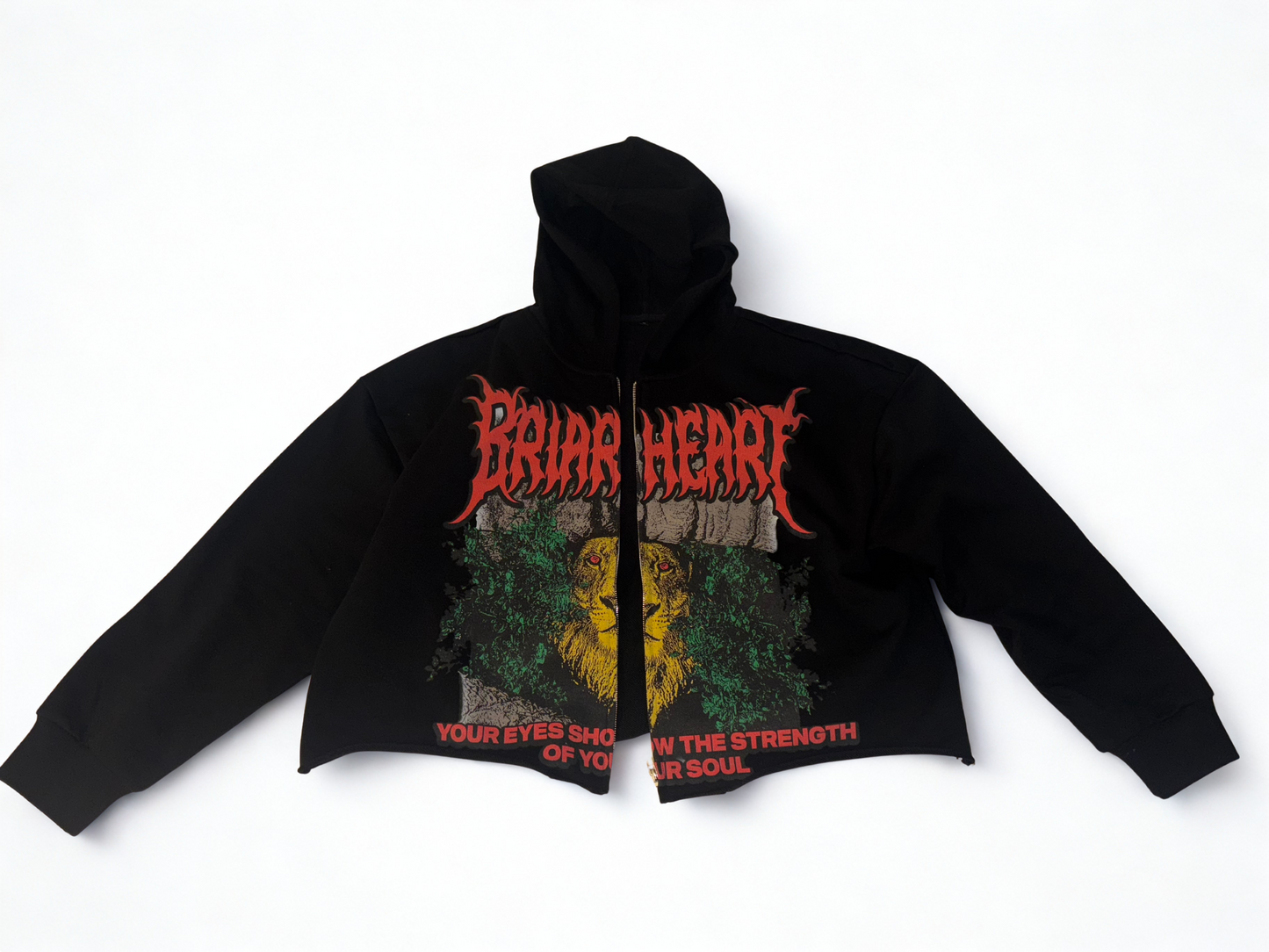Lion Eyes Zip Up Hoodie