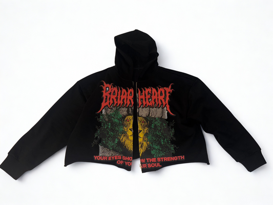 Lion Eyes Zip Up Hoodie
