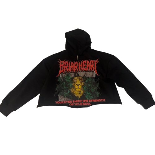 Lion Eyes Zip Up Hoodie