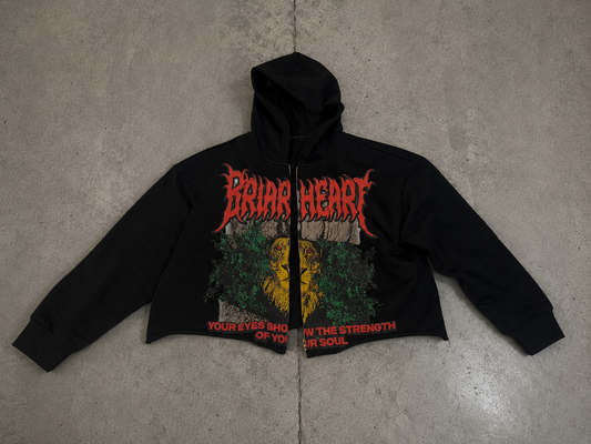 Lion Eyes Zip Up Hoodie