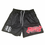 Mesh Shorts Black/Red